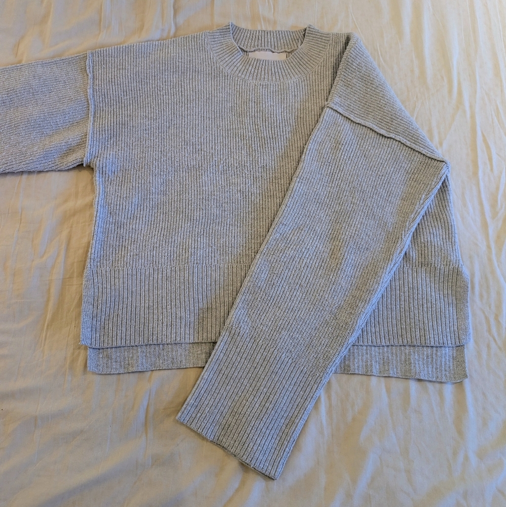 Gray Knit Sweater